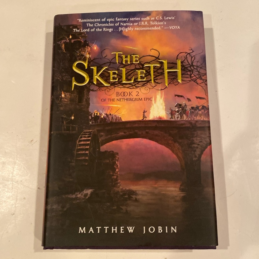 “The Skeleth, Book 2 of the Nethergrim Epic,”